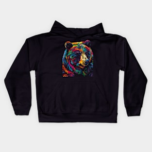 Mystical Sounds Of Grizzly Bear Kids Hoodie